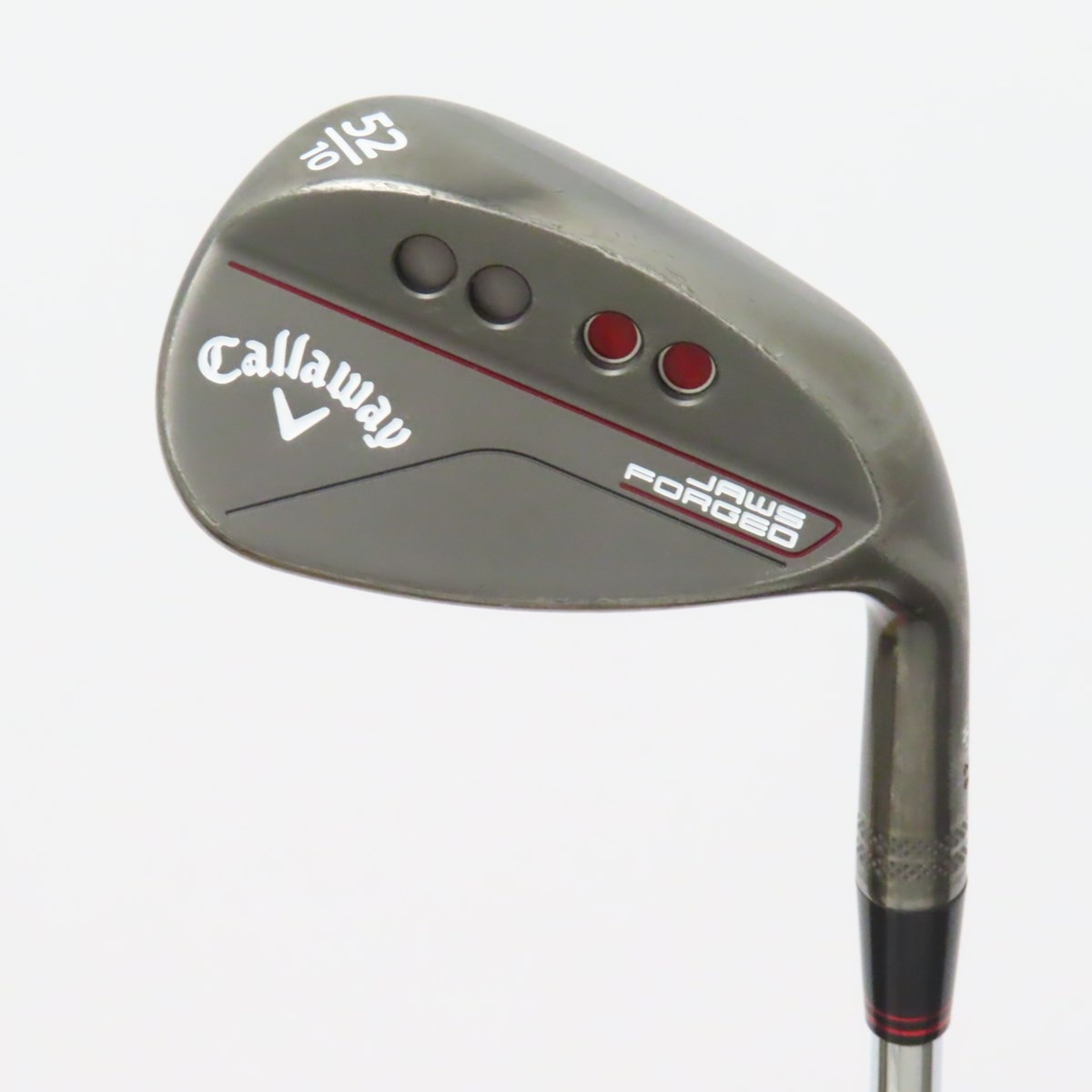 中古】JAWS FORGED チャコールブラック仕上げ ウェッジ N.S.PRO MODUS3