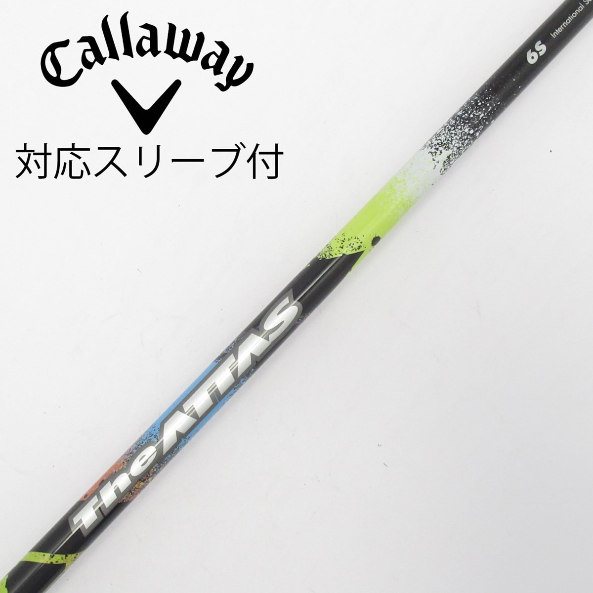 中古】THE ATTAS ドライバー用_スリーブ付 THE ATTAS 6 S CD(シャフト