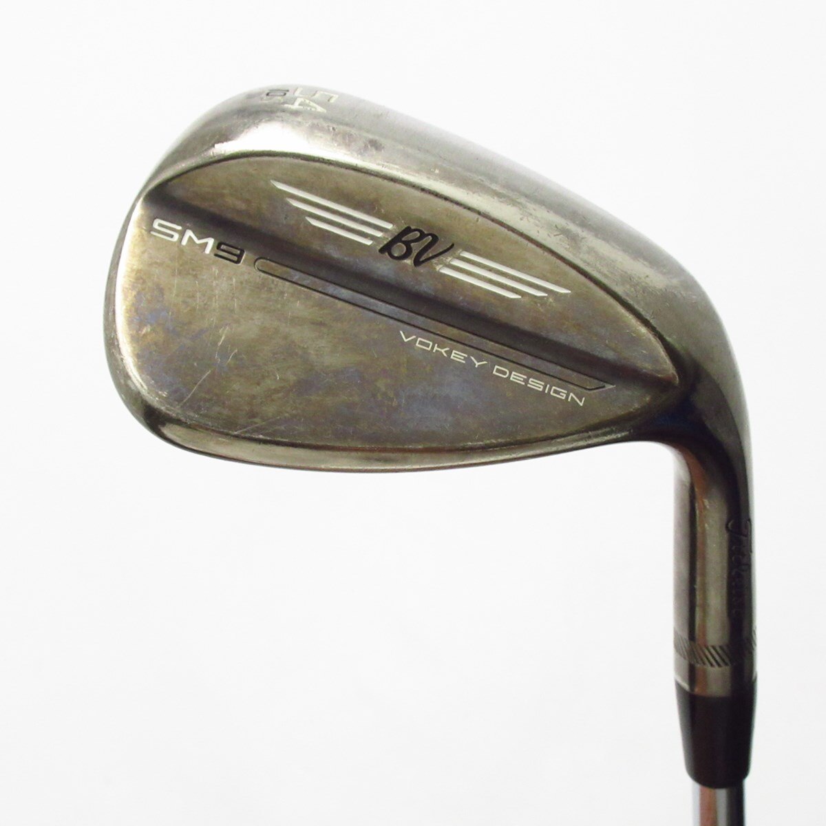 中古】ボーケイ SM9 BRASHED STEEL ウェッジ BV105 54-10 設定無 D