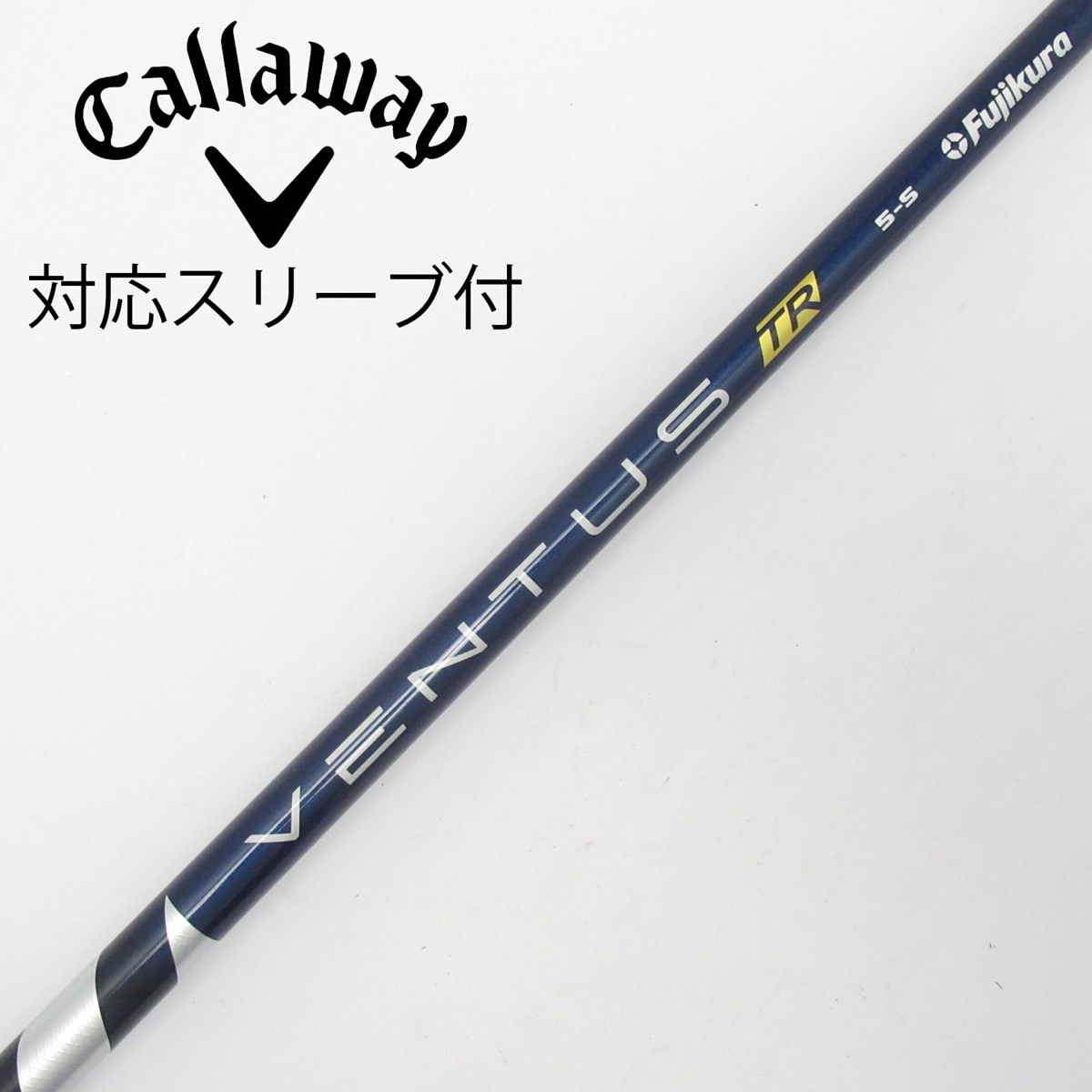 中古】VENTUS TR BLUE(VELOCOREあり) ドライバー用_スリーブ付 VENTUS