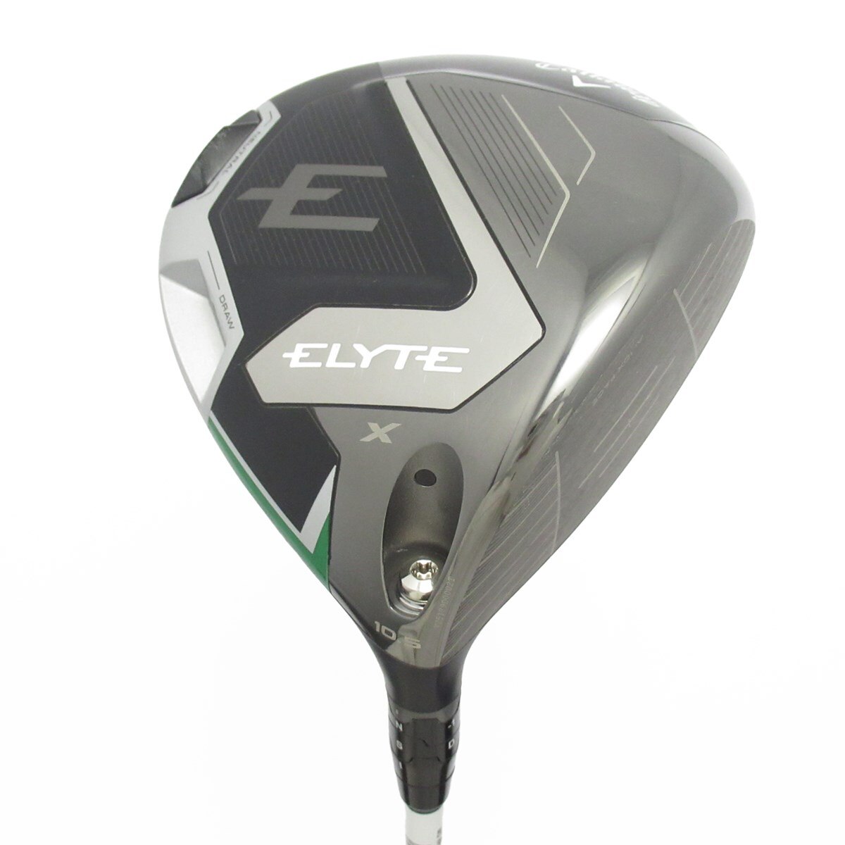 中古良品 キャロウェイ エリート X ドライバー 10.5度　ヘッドのみ 中古】エリート X ドライバー VENTUS GREEN 5 for Callaway 10.5 S C