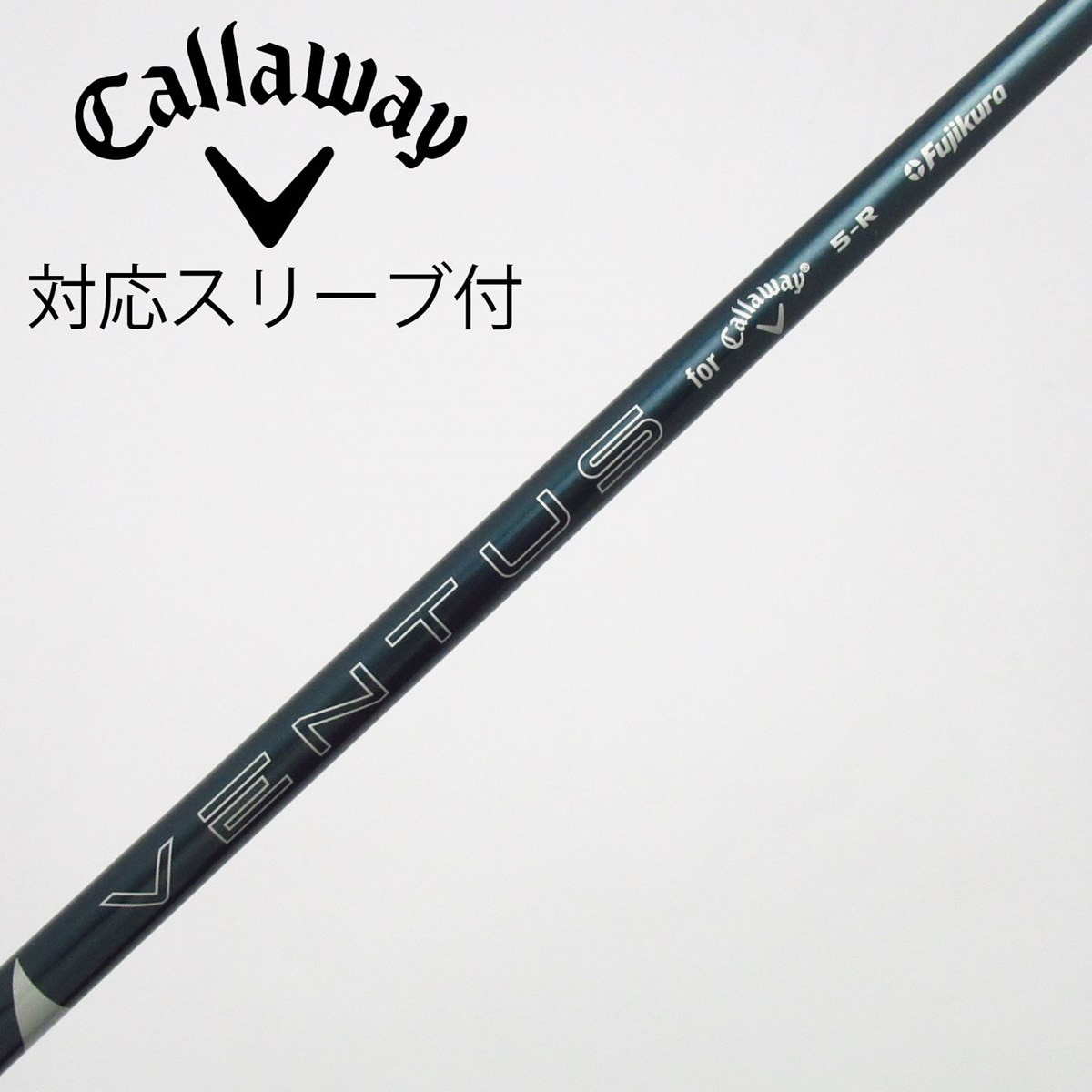 中古】純正シャフト ドライバー用_スリーブ付 VENTUS GREEN 5 for