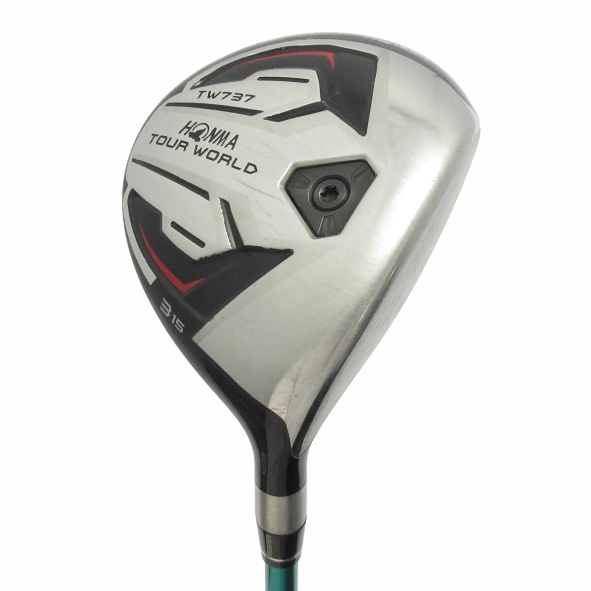HONMA TW737 ドライバー VIZARD EX-A55 R カバー付 中古】ツアーワールド TW737 フェアウェイウッド VIZARD EX-A55 15 S