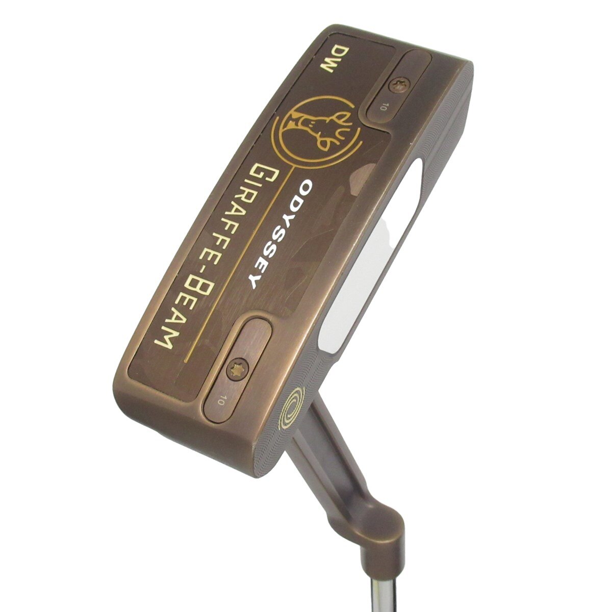 中古⭐︎ODYSSEY GIRAFFE BEAM DWパター 34.5インチ 中古】GIRAFFE-BEAM DW CH パター スチールシャフト 計測項目外 計測