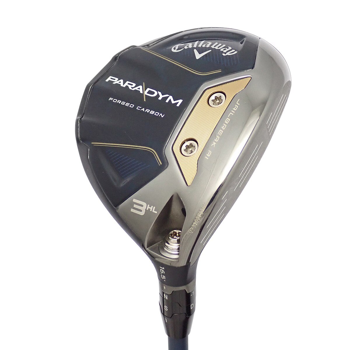 パラダイム　3HL 16.5° フェアウェイウッド ヘッドのみ 中古】パラダイム フェアウェイウッド VENTUS TR 5 for Callaway 16.5