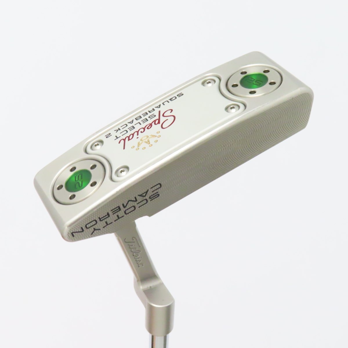 中古】セレクト スクエアバック 2 2020 パター スチールシャフト 計測