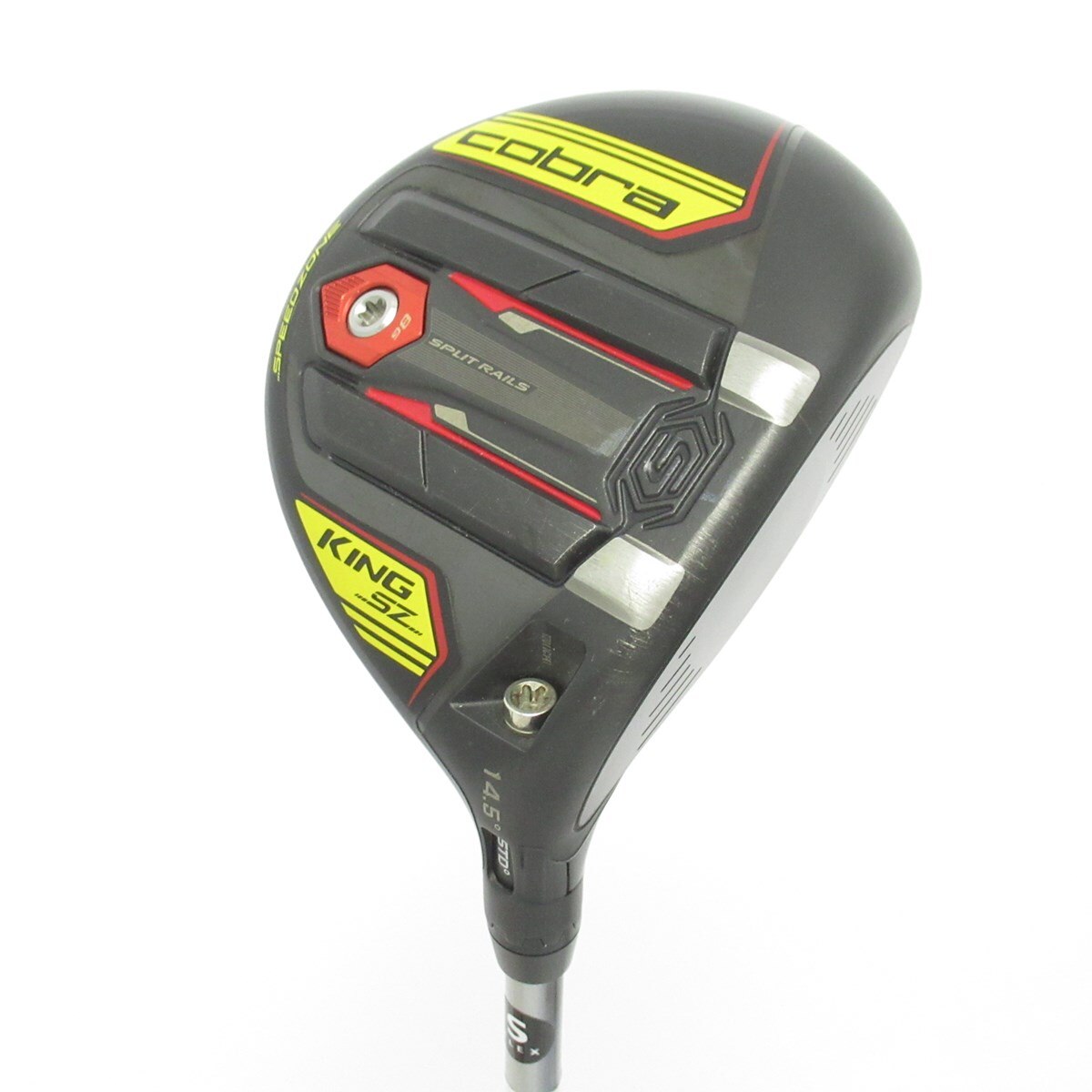 中古】キング SPEEDZONE (ブラック／イエロー) フェアウェイウッド