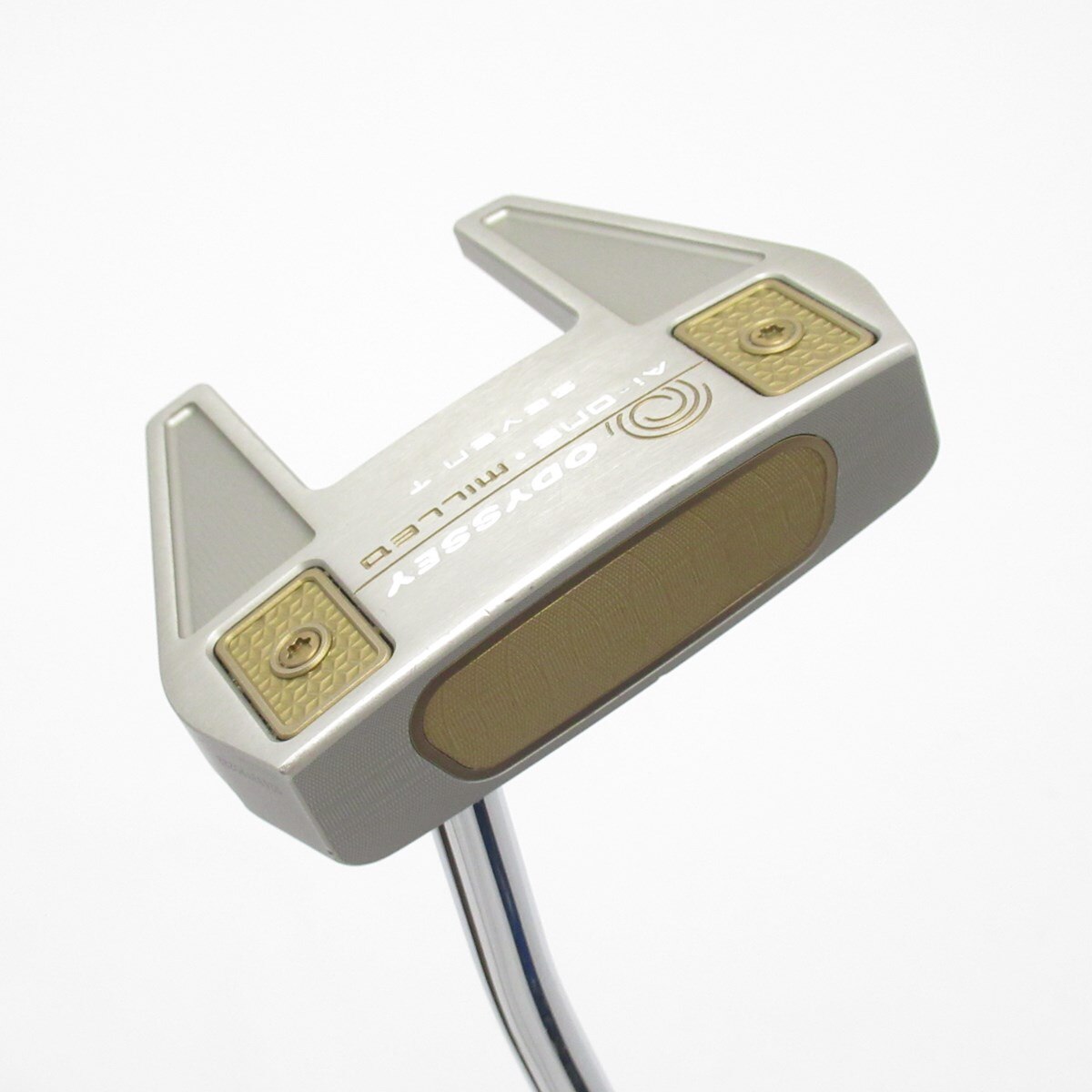 中古】Ai-ONE MILLED SILVER SEVEN T DB パター スチールシャフト 計測