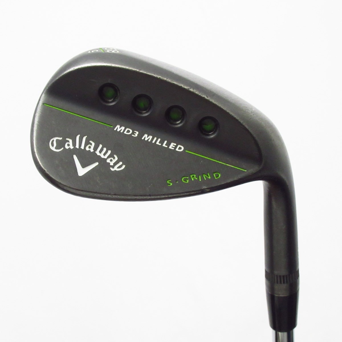 中古】MD3 MILLED BLACK ウェッジ スチールシャフト 58-09 判別不能 D
