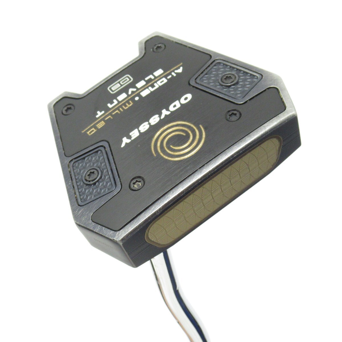中古】Ai-ONE MILLED ELEVEN T DB パター スチールシャフト 計測項目外