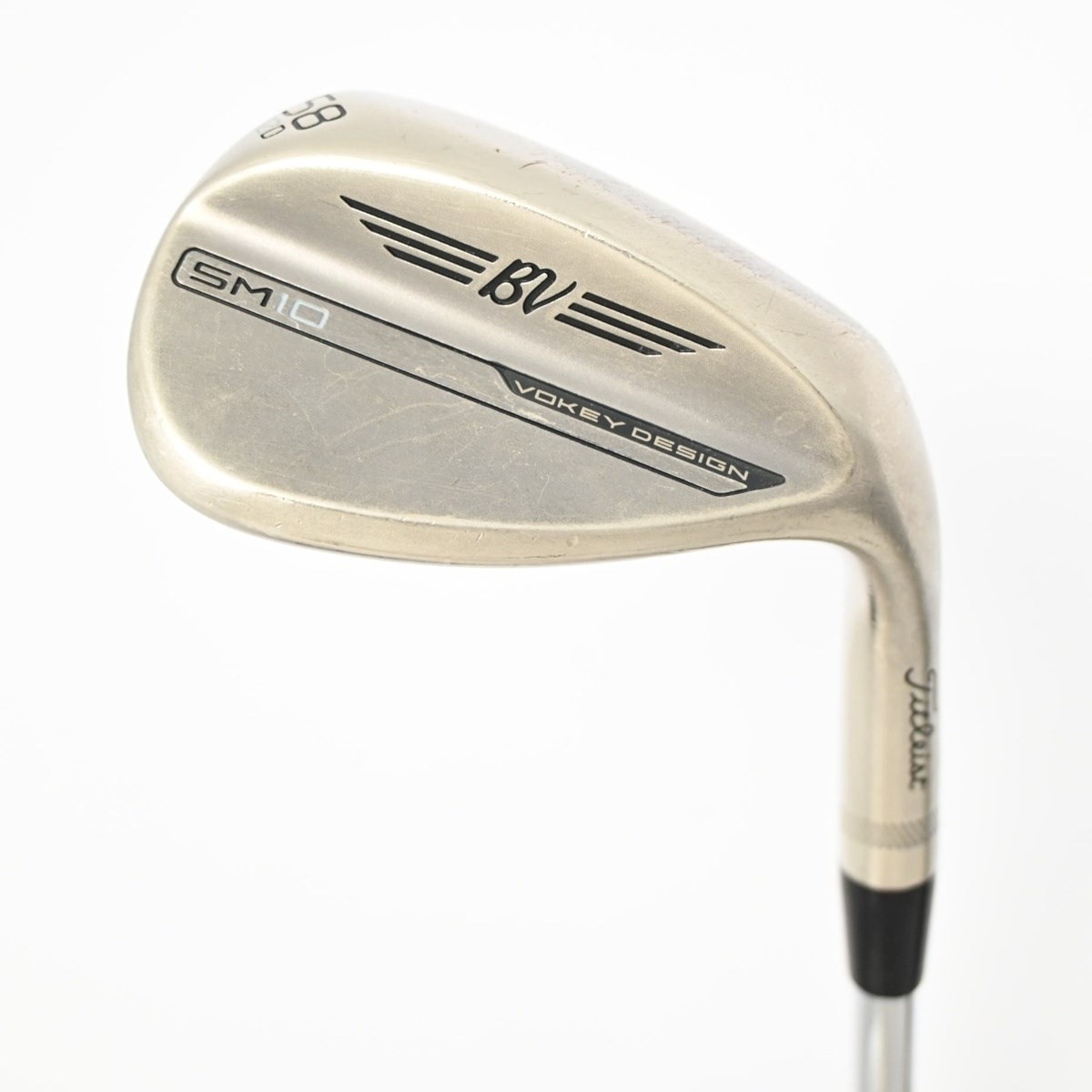 中古】ボーケイ SM10 ニッケル ウェッジ BV105 58-12 設定無 D