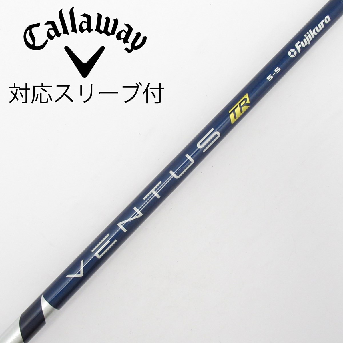 中古】VENTUS TR BLUE(VELOCOREあり) ドライバー用_スリーブ付 VENTUS