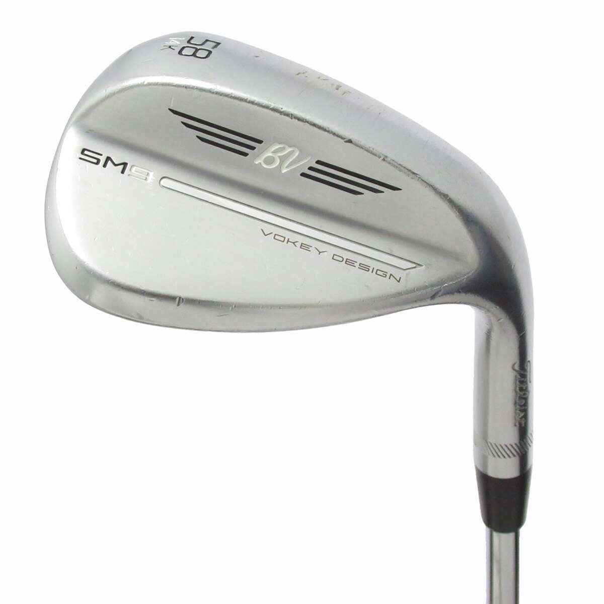 タイトリスト ボーケイ VOKEY SM9 ウェッジ 58° BV105 中古】ボーケイ SM9 TOUR CHROME ウェッジ BV105 58-14 設定無 D