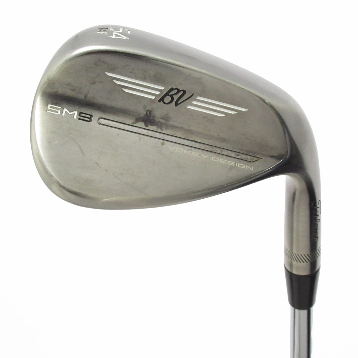 中古】ボーケイ SM9 BRASHED STEEL ウェッジ Dynamic Gold 120 54-14