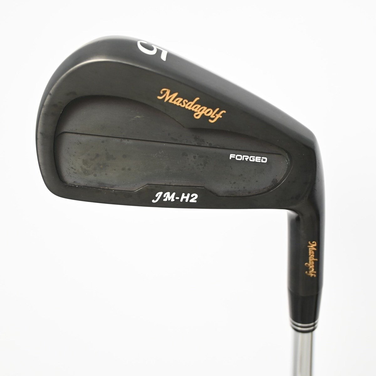 JM-H2 アイアンセット 5-P マスダゴルフ スパイン調整済 中古】JM-H2 アイアン スチールシャフト 25 S C(アイアン（セット