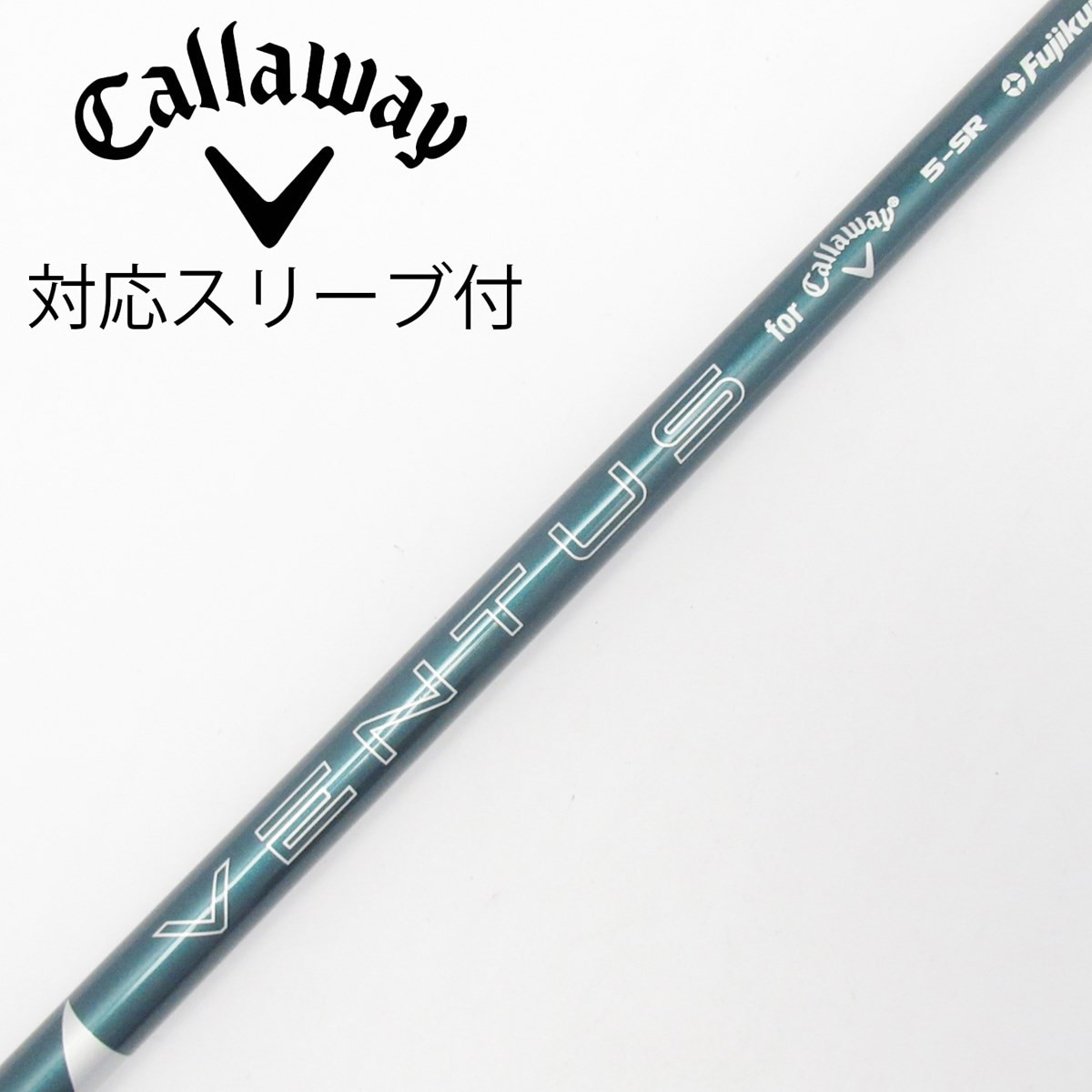 中古】純正シャフト ドライバー用_スリーブ付 VENTUS GREEN 5 for