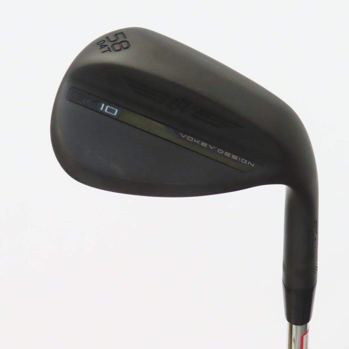 中古】ボーケイ SM10 ジェットブラック ウェッジ Dynamic Gold 58-04