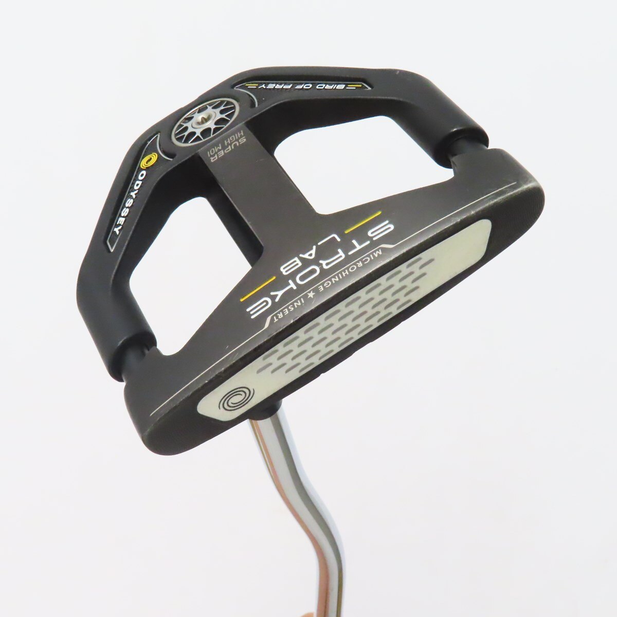 中古】ストロークラボ BLACK BIRD OF PREY パター カーボンスチール