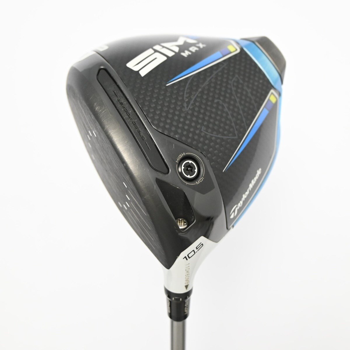 中古】SIM2 マックス ドライバー KURO KAGE SILVER 5G 60 10.5 R C