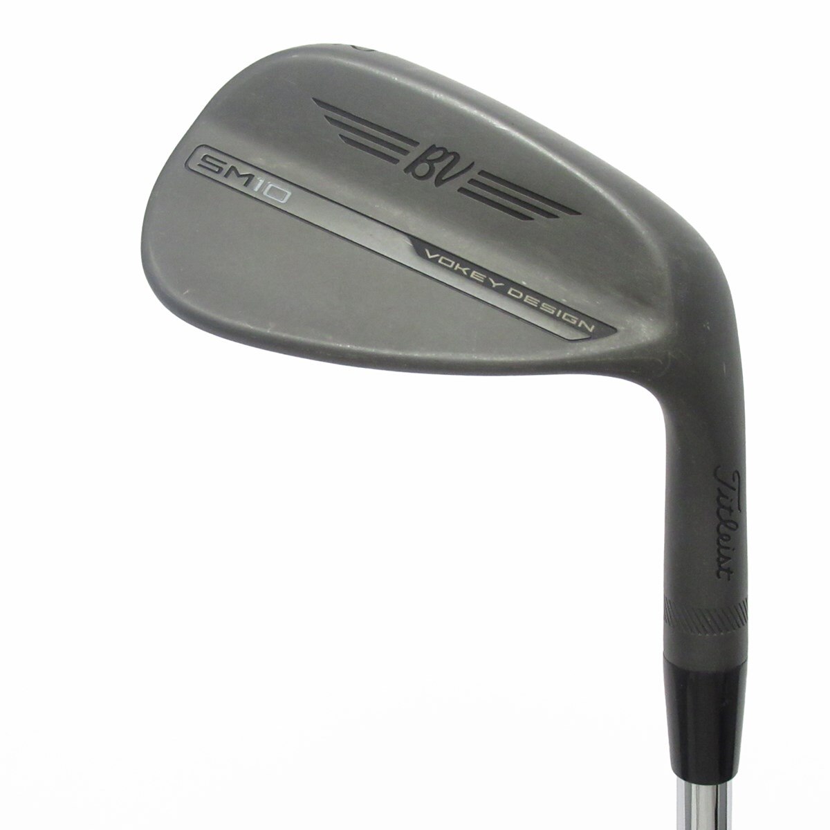 新品 ボーケイウエッジSM10 52/12F 58/14K BV105 中古】ボーケイ SM10 ジェットブラック ウェッジ BV105 52-12 設定無 C