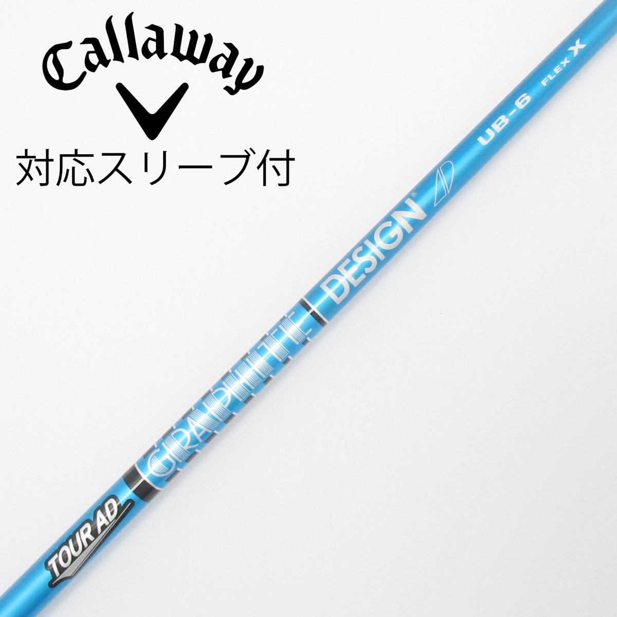 中古】Tour AD UB ドライバー用_スリーブ付 Tour AD UB 6 X D(シャフト