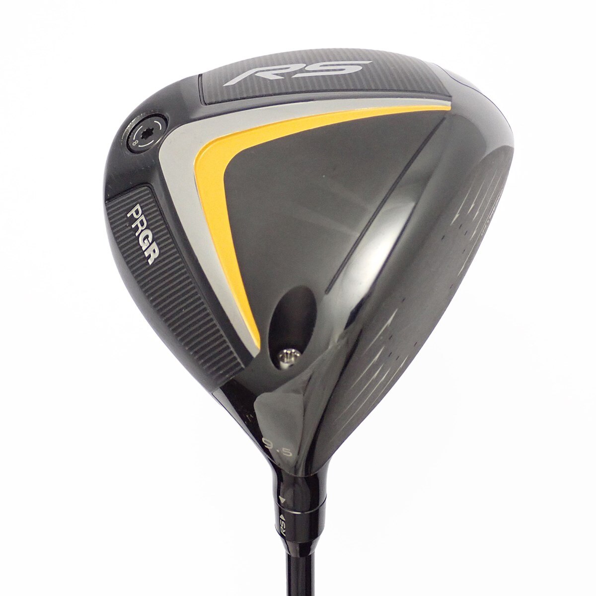 中古】RS JUST ドライバー Diamana FOR PRGR BLACK 9.5 SR C