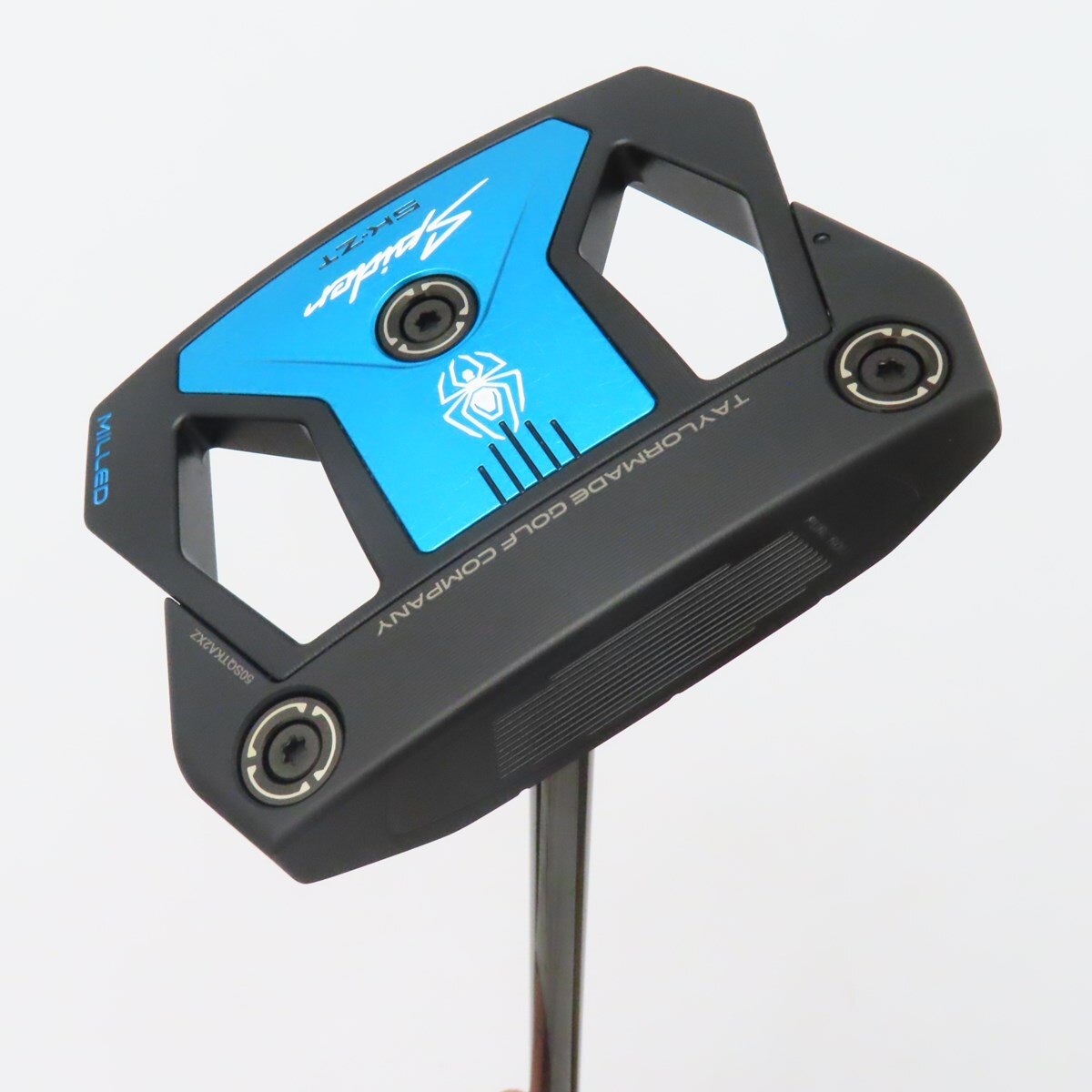 中古】スパイダー ZT ブラック STANDARD パター スチールシャフト 計測