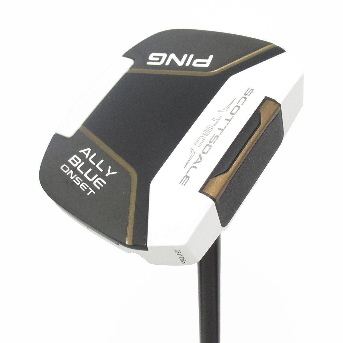 PING スコッツデール TEC ALLY BLUE ONSET パター 中古】スコッツデール TEC ALLY BLUE ONSET パター スチールシャフト