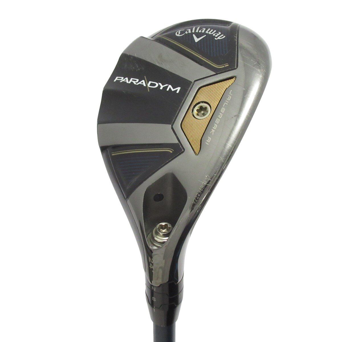 キャロウェイ PARADYM 5U SR 24度 ヘッドカバー付き 中古】パラダイム ユーティリティ VENTUS TR 5 for Callaway 24 SR C