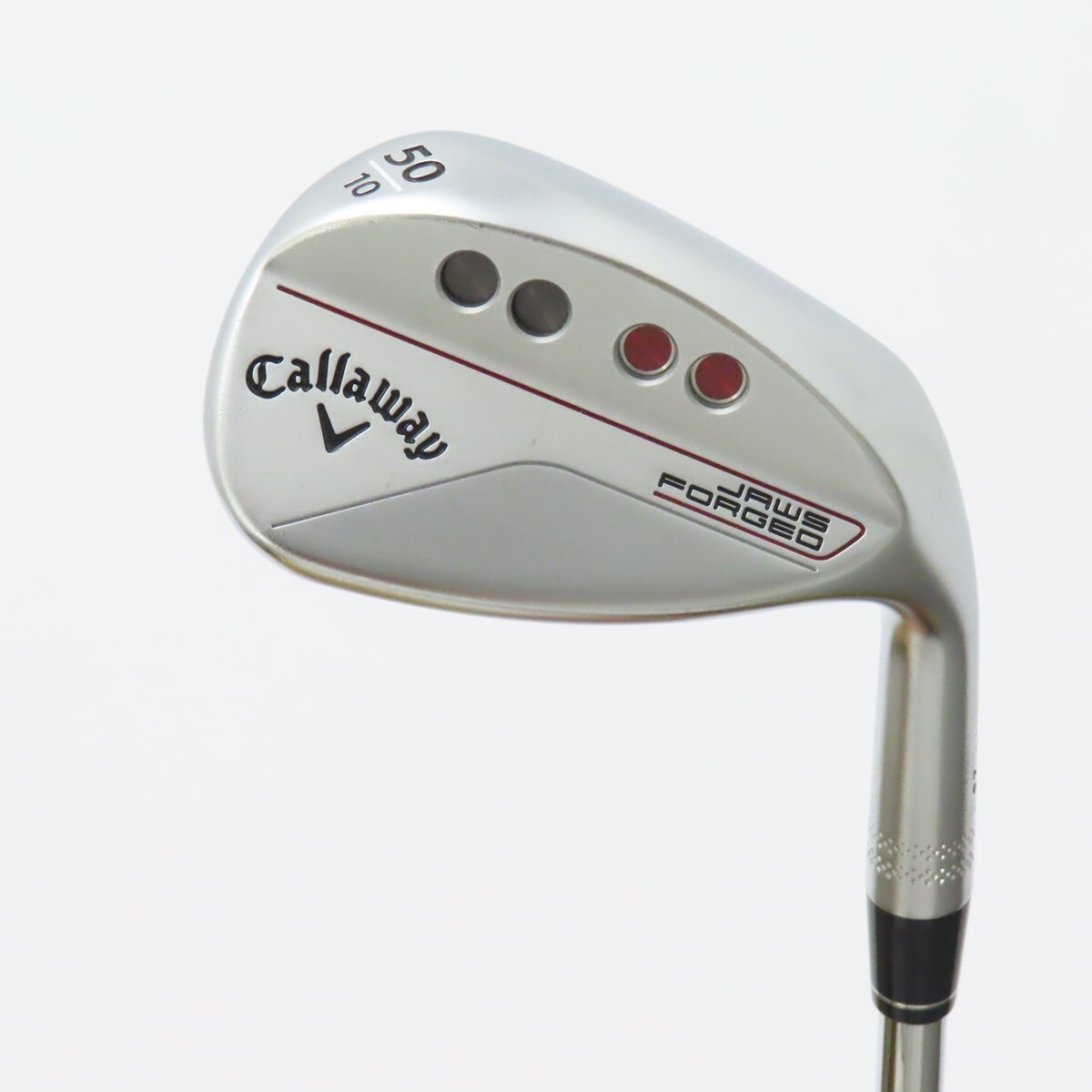 中古】JAWS FORGED クロムメッキ仕上げ ウェッジ N.S.PRO MODUS3 TOUR