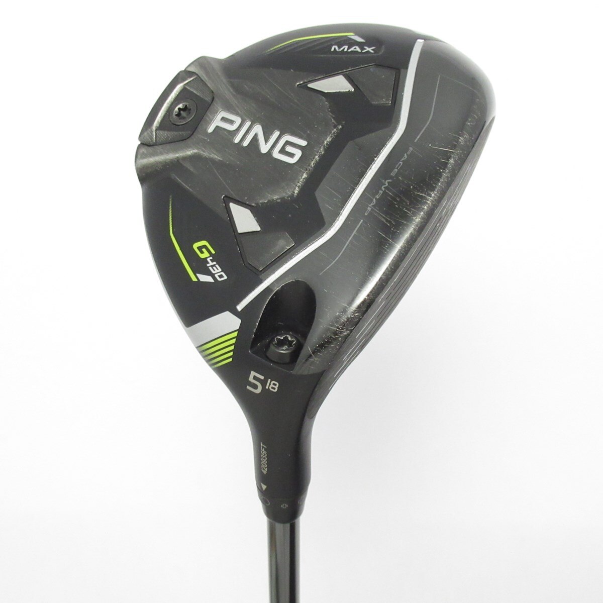 【中古】PING G430 MAX フェアウェイウッド 7番 ヘッド単品 中古】G430 MAX フェアウェイウッド PING TOUR 2.0 CHROME 75 18 R C