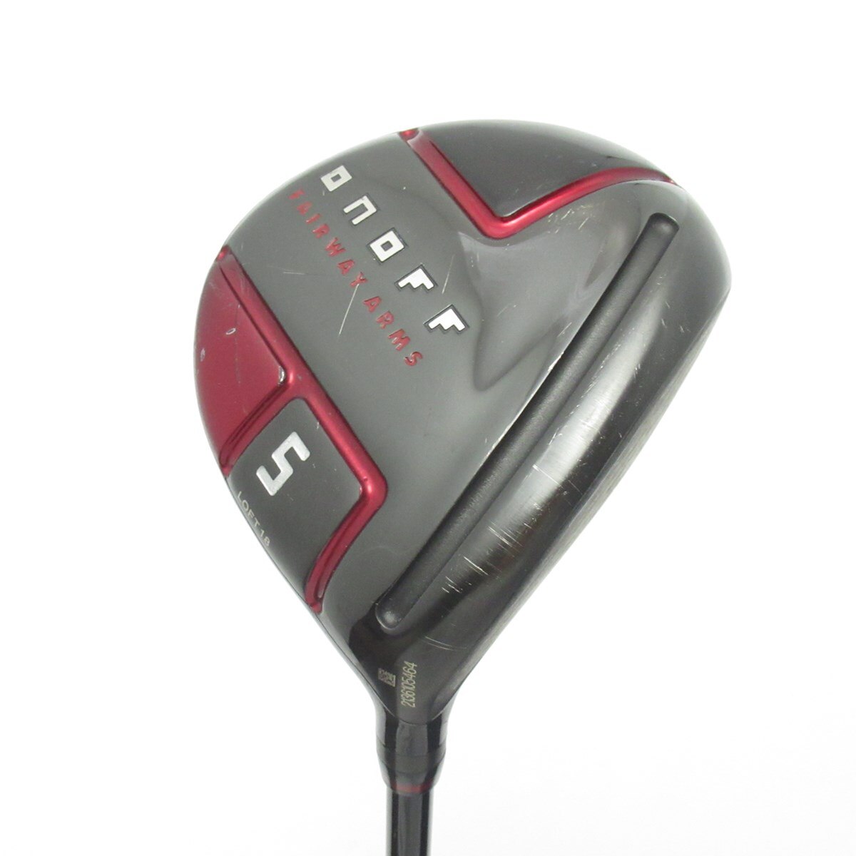 2022年ダイワ赤ONOFF 5W（S）純正シャフトMP-522F 中古】ONOFF FAIRWAY ARMS AKA(2022) フェアウェイウッド SMOOTH KICK