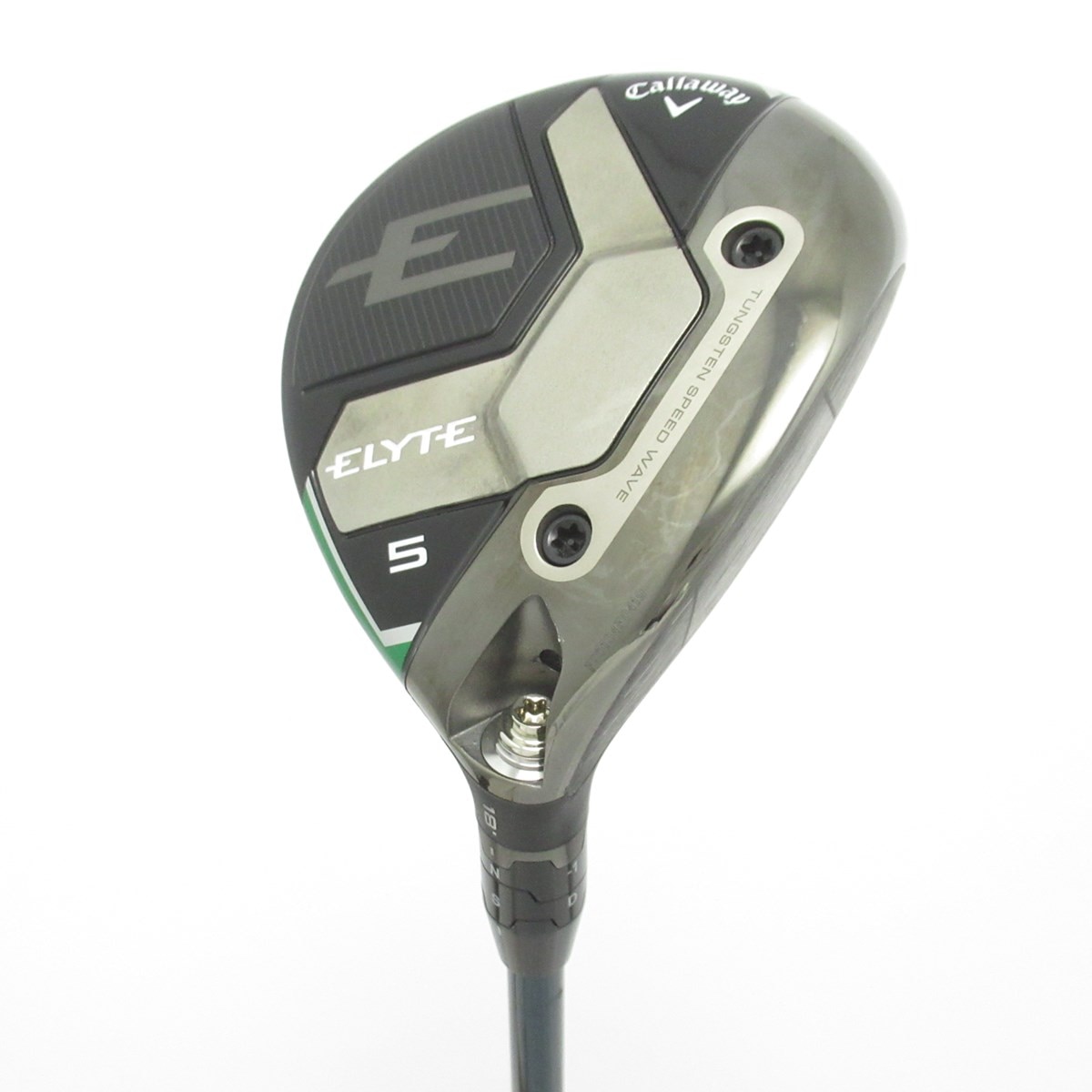 レア　エリートフェアウェイウッド5W アジャスタブルホーゼル仕様　ヘッドのみ 中古】エリート ｱｼﾞｬｽﾀﾌﾞﾙﾎｰｾﾞﾙ フェアウェイウッド VENTUS GREEN 5