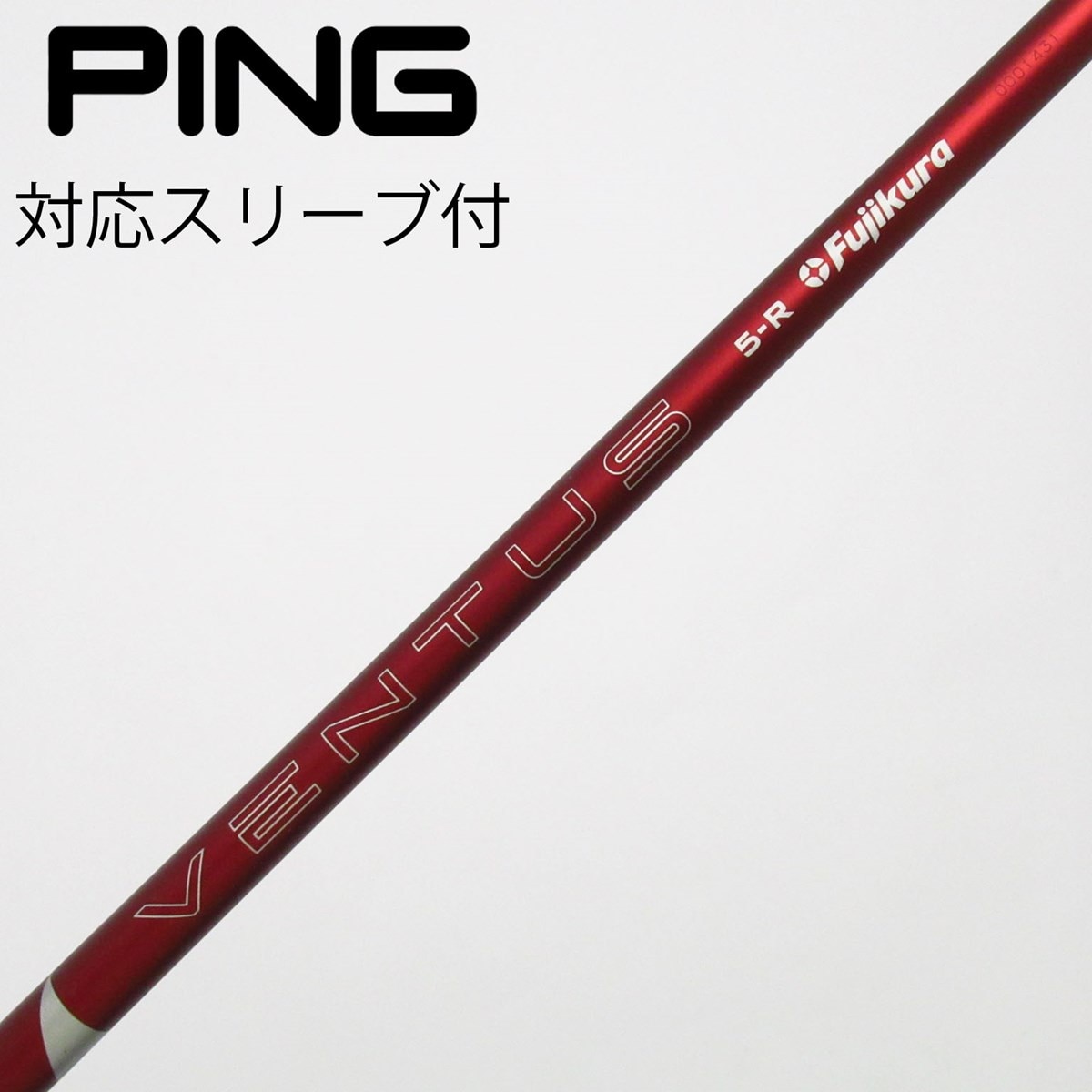 中古】VENTUS RED(2024) ドライバー用_スリーブ付 VENTUS RED 5(2024