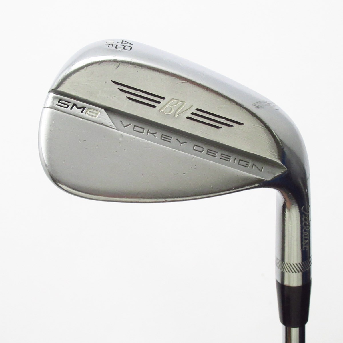 中古】ボーケイ SM8 ツアークローム ウェッジ スチールシャフト 48-10