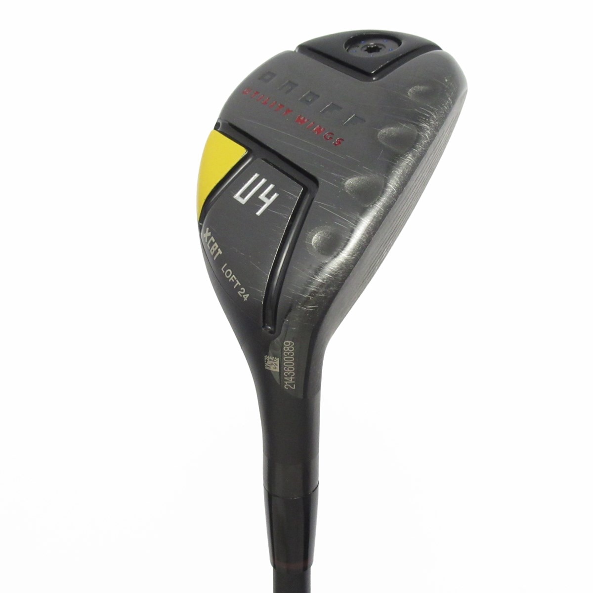 オノフONOFF KURO ユーティリティ ハイブリッド 2本セット 27 24 中古】オノフ KURO ユーティリティウィングス ユーティリティ ONOFF