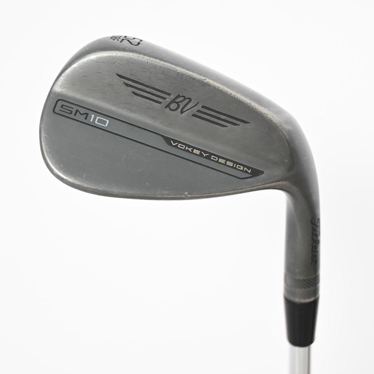 中古】ボーケイ SM10 ジェットブラック ウェッジ Dynamic Gold 52-08