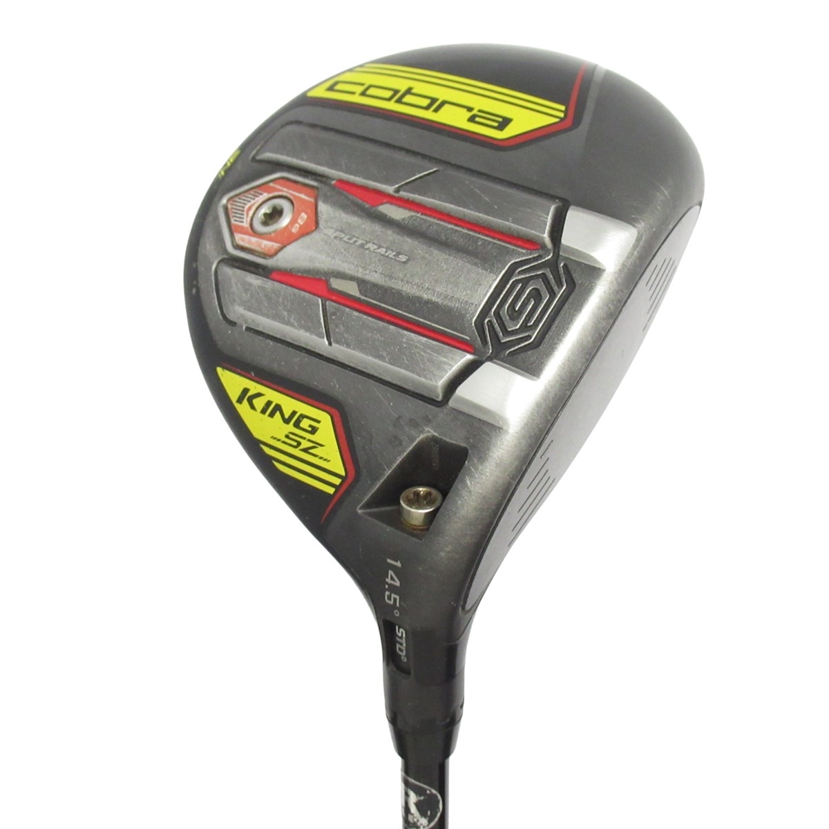 中古】キング SPEEDZONE (ブラック／イエロー) フェアウェイウッド