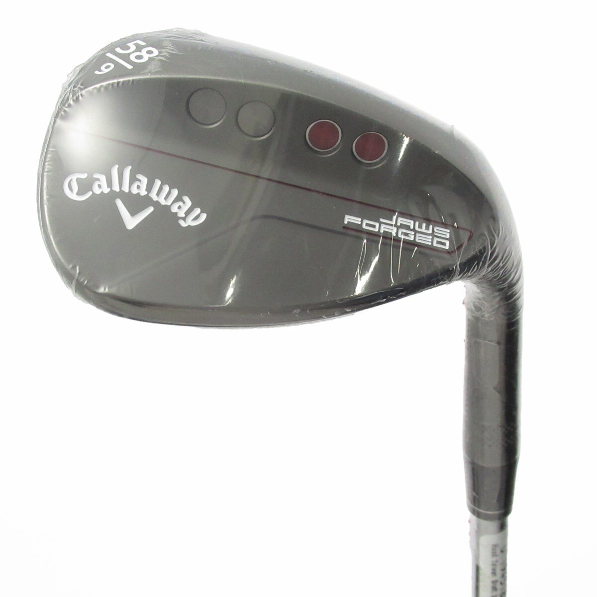 Callaway JAWS FORGED54°ウェッジ (中古品)美品 中古】JAWS FORGED チャコールブラック仕上げ ウェッジ Dynamic Gold