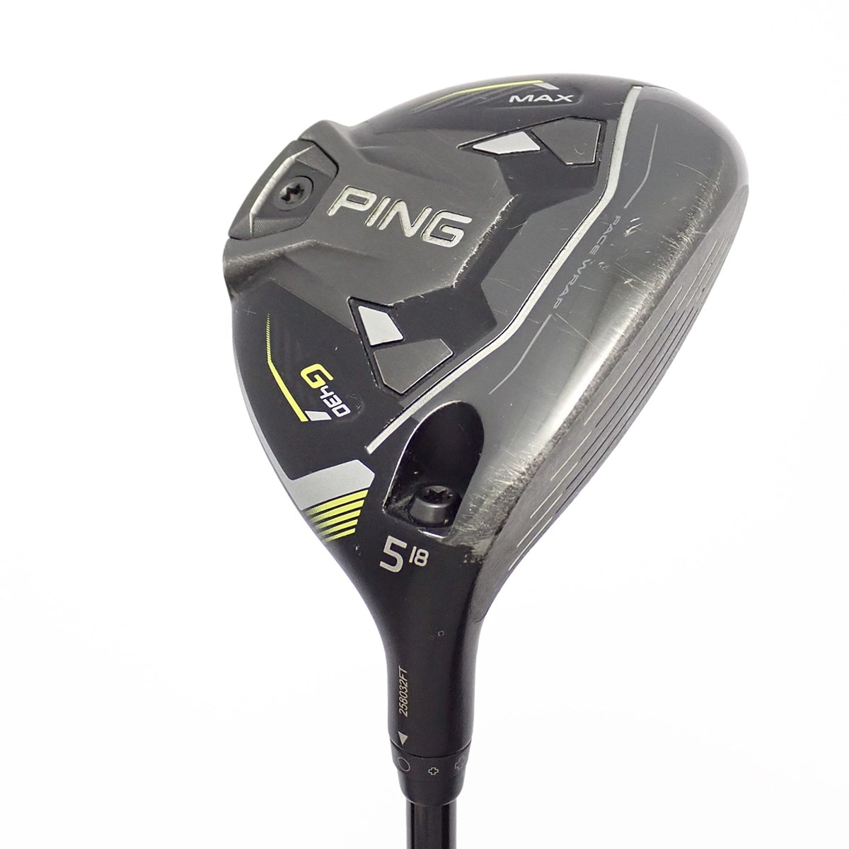 中古】G430 MAX フェアウェイウッド ALTA J CB BLACK 18 SR CD