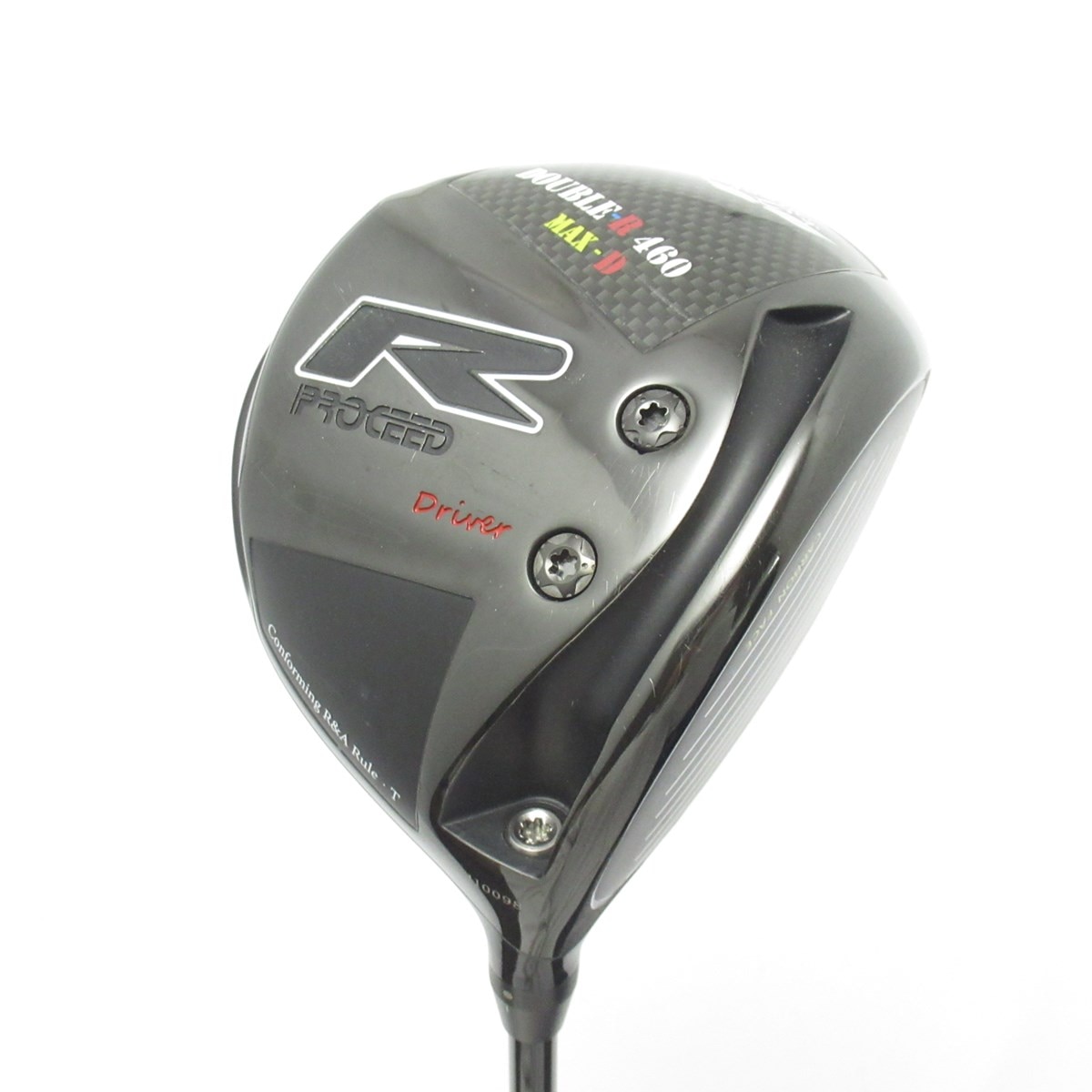 中古】PROCEED DOUBLE-R 460 MAX-D ドライバー カーボンシャフト 10.5