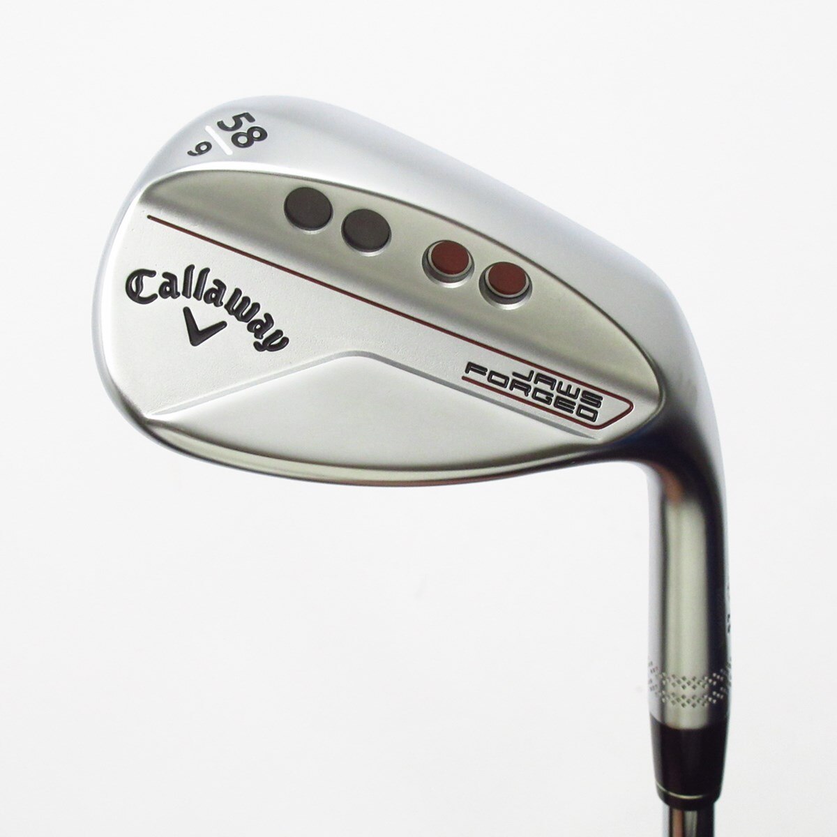 中古】JAWS FORGED クロムメッキ仕上げ ウェッジ N.S.PRO MODUS3 TOUR