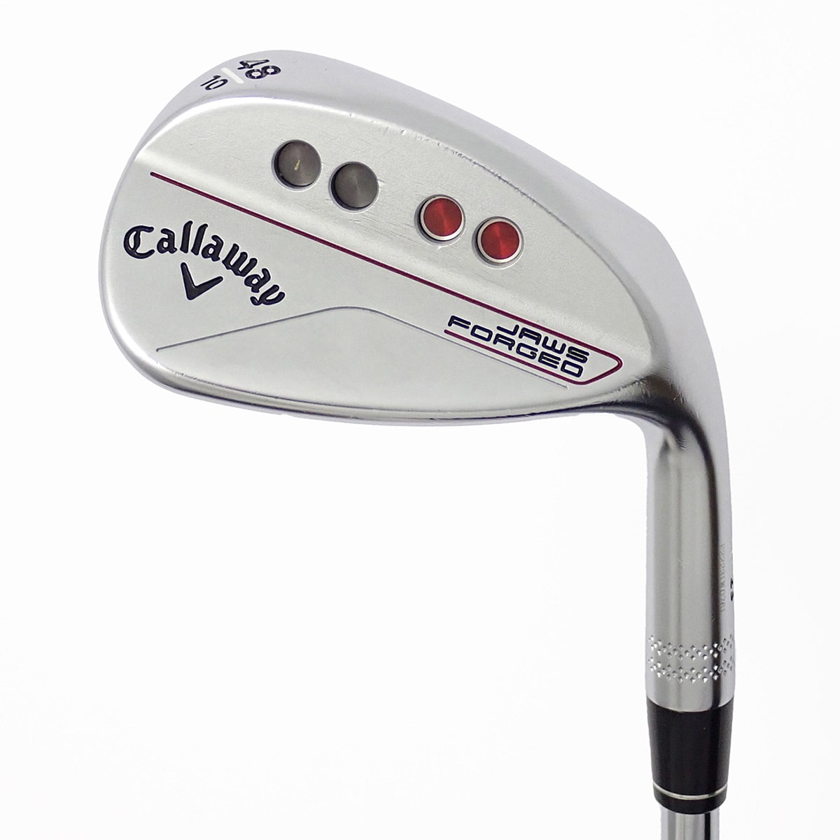 中古】JAWS FORGED クロムメッキ仕上げ ウェッジ N.S.PRO MODUS3 TOUR