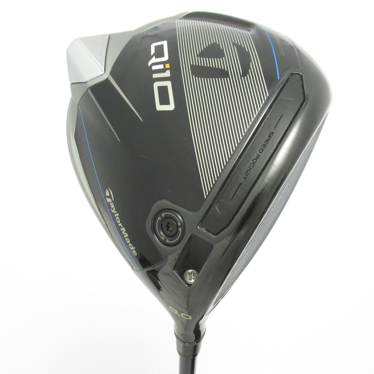 【名器】TaylorMade Qi10 9.0 TM50 S (セット割有) 中古】Qi10 ドライバー Diamana Blue TM50 9 S CD(ドライバー（単品