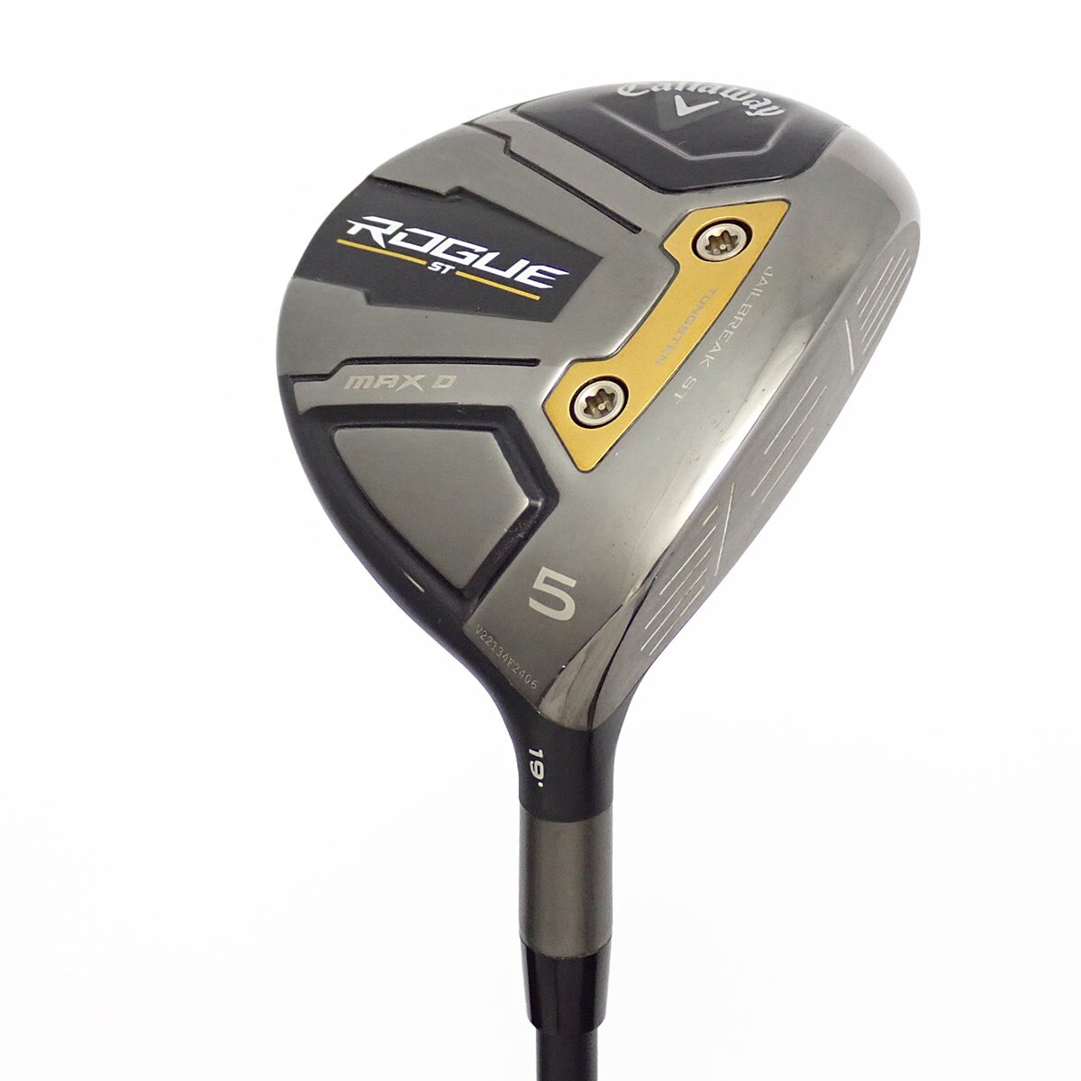 中古美品／キャロウェイ｜ローグST MAX 5番5Wベンタスブラック（ベロコア） 中古】ローグ ST MAX D フェアウェイウッド VENTUS 5 for Callaway 19