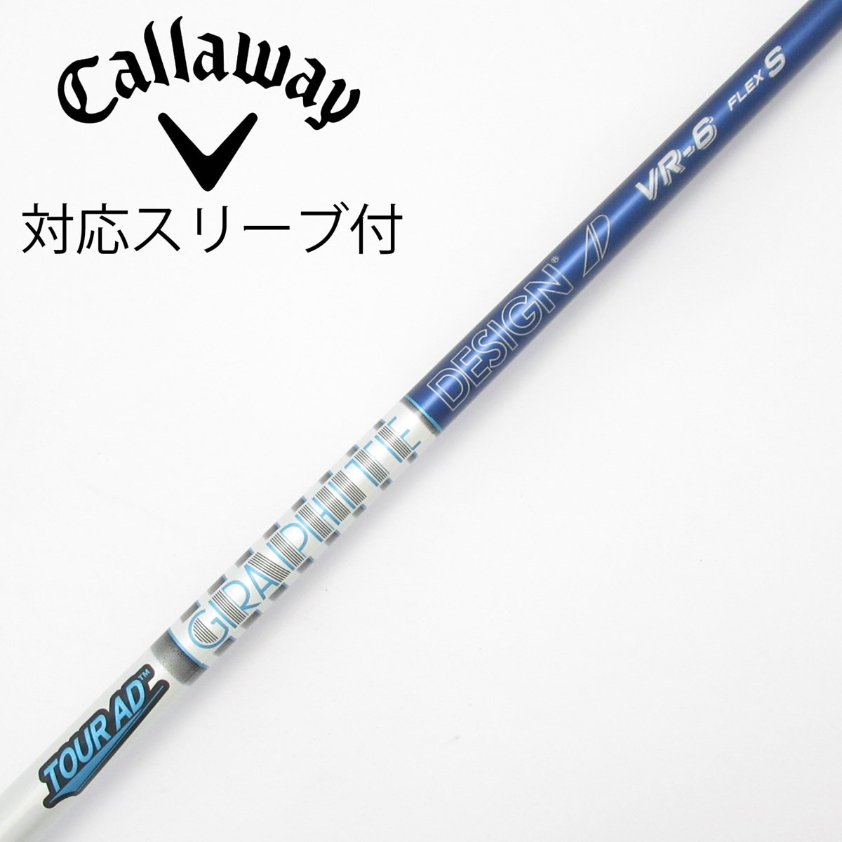 中古】Tour AD VR ドライバー用_スリーブ付 Tour AD VR-6 S C(シャフト