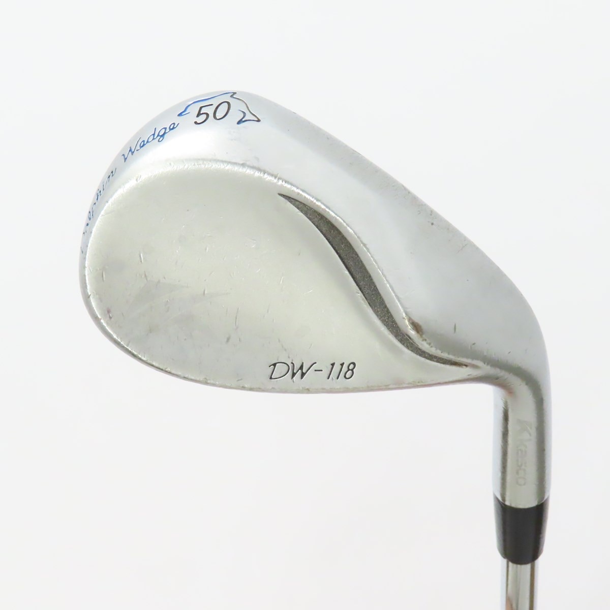 中古　ドルフィンウェッジ DW-118 　58度　NS950　R 右利き 中古】ドルフィンウェッジ DW-118 ウェッジ スチールシャフト 50 判別
