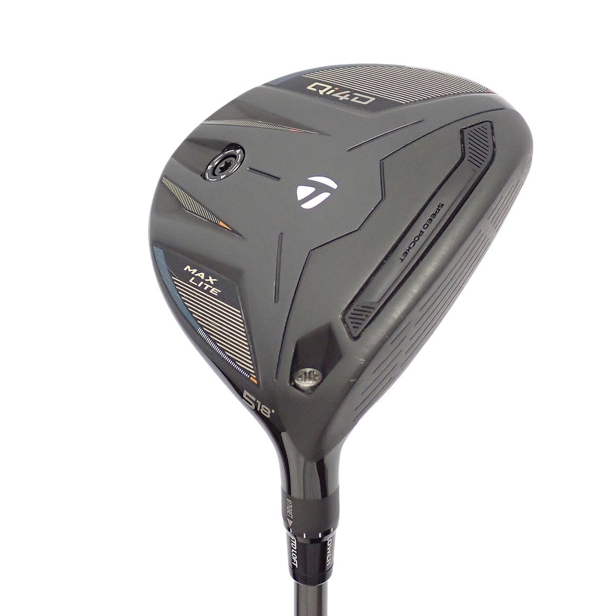 中古】Qi4D MAX LITE フェアウェイウッド REAX 45(2026) 18 R C