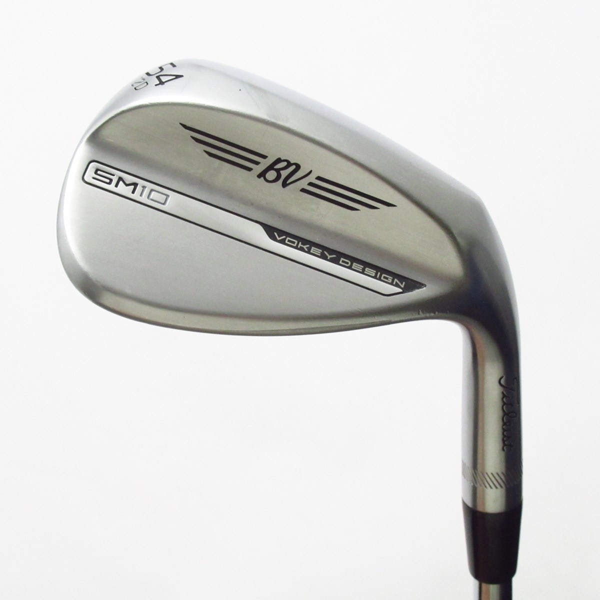 ボーケイウェッジSM10 BV105 52 12F クロム 中古】ボーケイ SM10 ツアークローム ウェッジ BV105 54-12 設定無 C