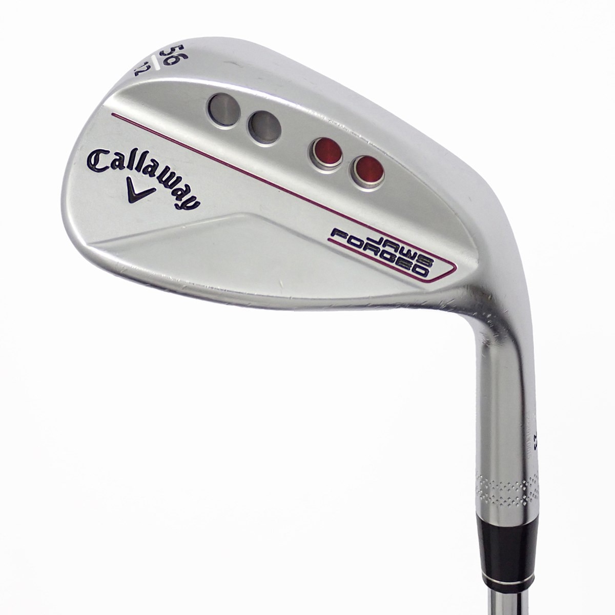 ジャヴェール4枚 中古】JAWS FORGED クロムメッキ仕上げ ウェッジ N.S.PRO 950GH neo 58